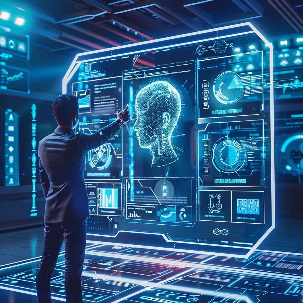 AI-driven vendor selection process in a high-tech environment