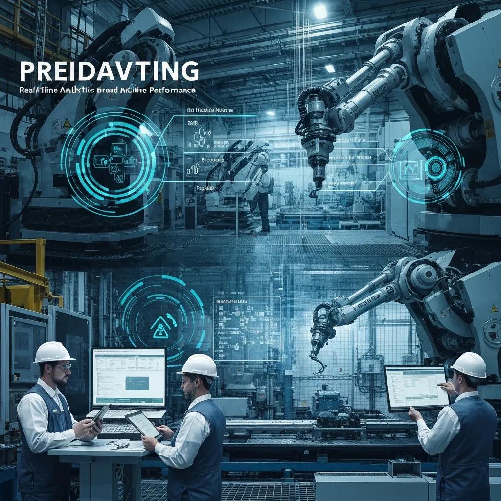 Predictive maintenance in an industrial setting with digital analytics